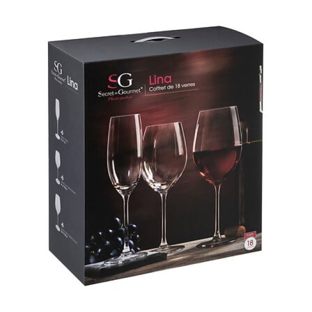 Set de vesela LINA 18P