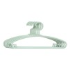 Set de 6 umerașe din plastic verde