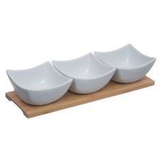 Блюдо BAMBOU WHITE