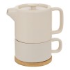 Ceainic Nature ceramică crem