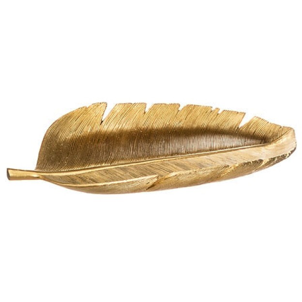 Platou decorativ GOLD LEAVES