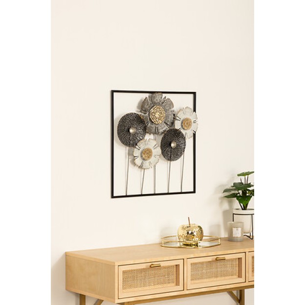 Decorațiune de perete FLOWER FIORE 50X50