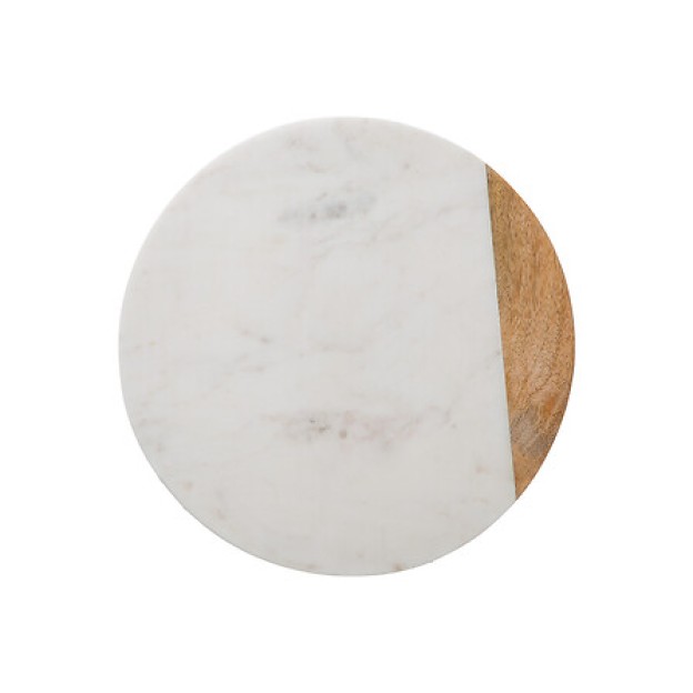 PLATOU MARBLE WHITE D30