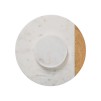 PLATOU MARBLE WHITE D30
