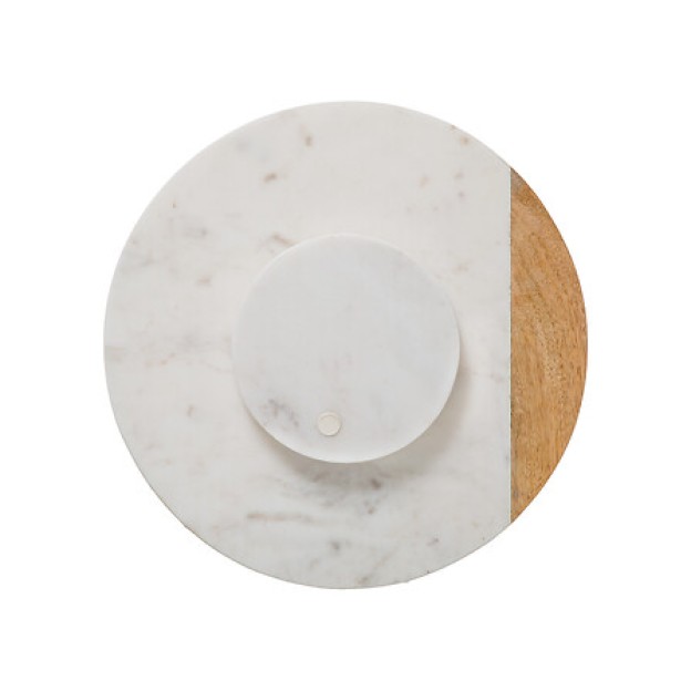PLATOU MARBLE WHITE D30