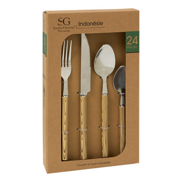 Set tacâmuri INDONESIE 24P
