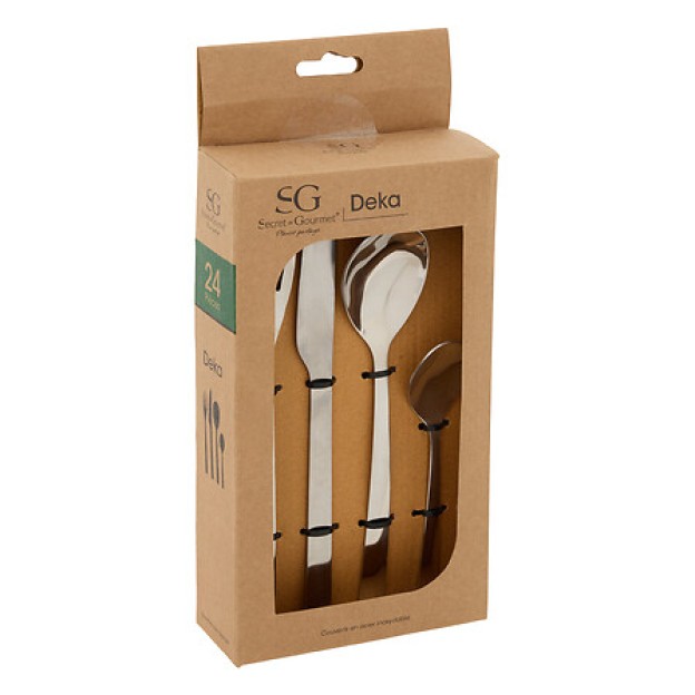 Набор столовые приборы MENAGERE INOX 24P