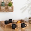 Set cești BLACK BAMBOO