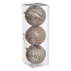 Set jucarii brad BEADS 8CM  x3