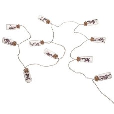 Гарланд LED с питанием с батарейки
