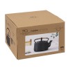 Чайник Flora 1 л чёрный чугун
