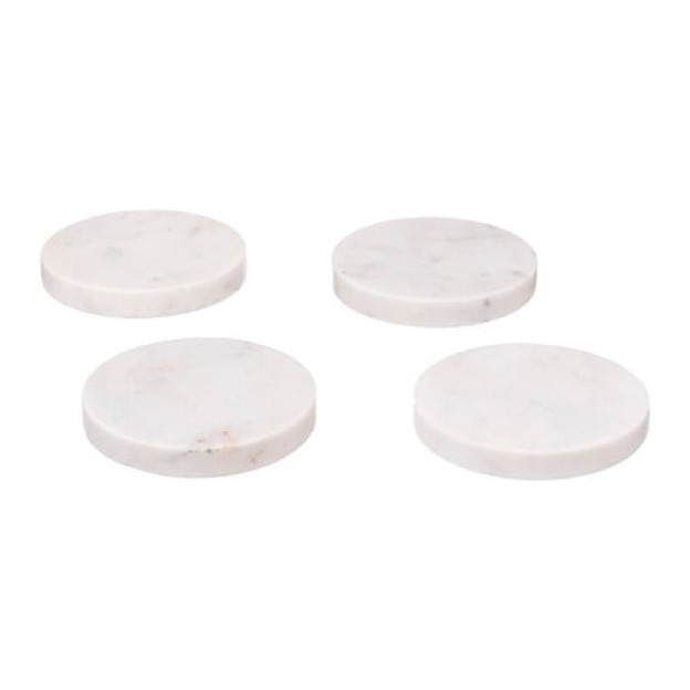 Подставка для стаканов MARBRE BLANC D10
