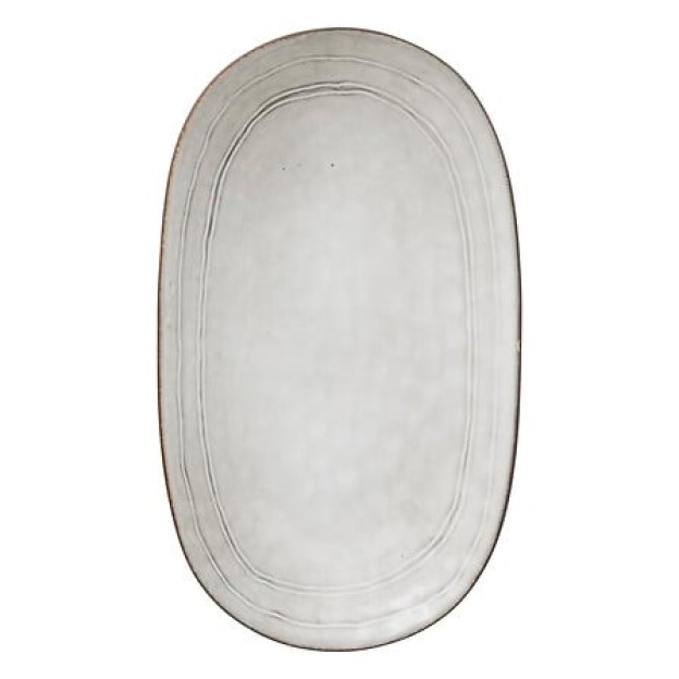 ПЛАТО FLOWER GRIS 30х18