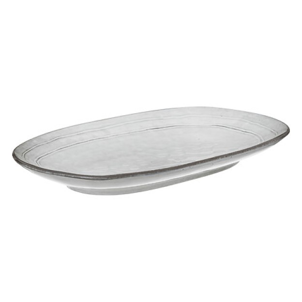 ПЛАТО FLOWER GRIS 37X21