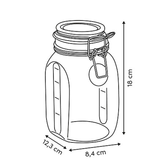 Borcan 1L JARRO