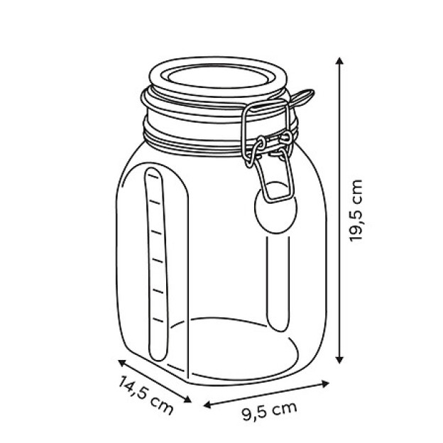 Банка VERRE 1,5 л
