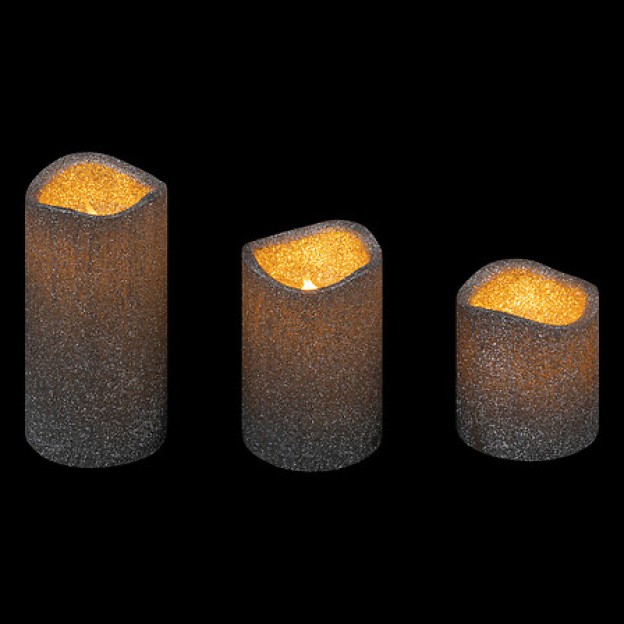 Набор Свечи LED PAILLETTE X3