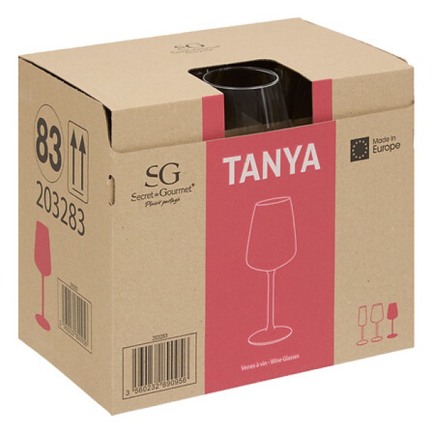 Стекло вино TANYA
