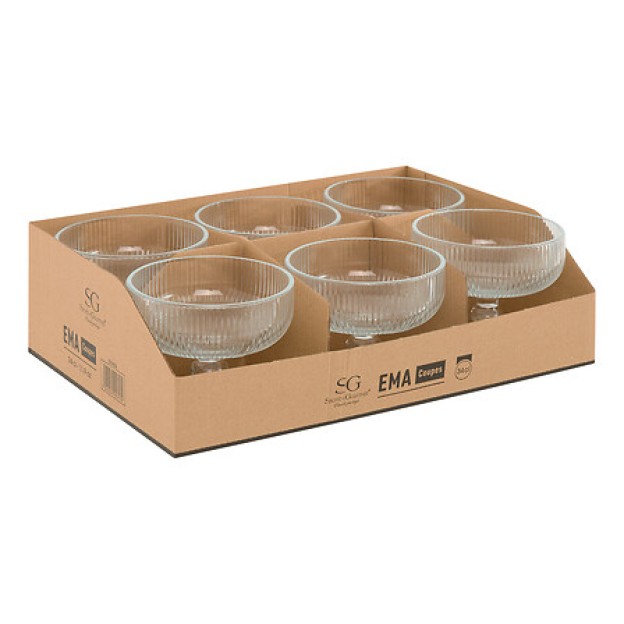 Bol pentru înghețată Ema 34 cl transparent