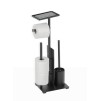 Perie cu suport pentru WC GLASS