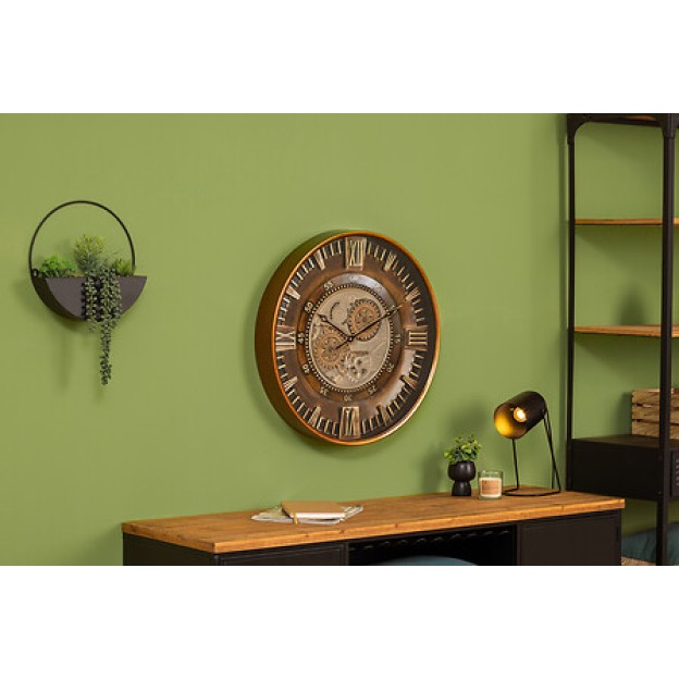 Ceas cu mecanism Yoni diametru 59 cm metal