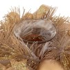 Подсвечник Nature из стекла с золотым покрытием
