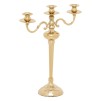 Candelabru pentru 3 lumânări GOLD
