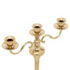 Candelabru pentru 3 lumânări GOLD
