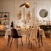 Candelabru pentru 3 lumânări GOLD