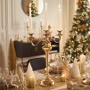 Candelabru pentru 3 lumânări GOLD