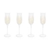 set de 4 pahare de șampanie Lunis 21 cl aurii