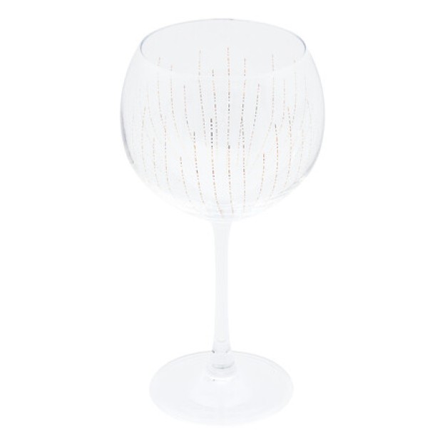 Set de 2 pahare pentru gin Lunis 60 cl aurii