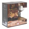 Set de 2 pahare pentru gin Lunis 60 cl aurii