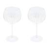 Set de 2 pahare pentru gin Lunis 60 cl aurii