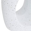 Кофейный стол Totem Narlon, диаметр 38 см, белый