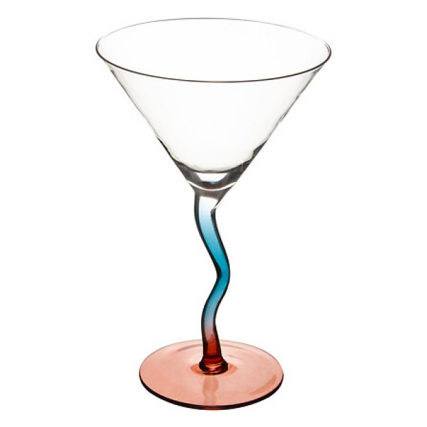 Set de 4 pahare pentru cocktail Homy 30 cl portocaliu