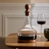 Carafă Jules 1,6 l salcâm și sticlă transparentă