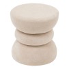 Pouf totem Ritem diametru 36 cm ivoar