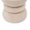 Pouf totem Ritem diametru 36 cm ivoar