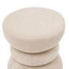 Pouf totem Ritem diametru 36 cm ivoar