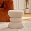 Pouf totem Ritem diametru 36 cm ivoar