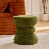 Pouf totem Ritem diametru 36 cm verde kaki