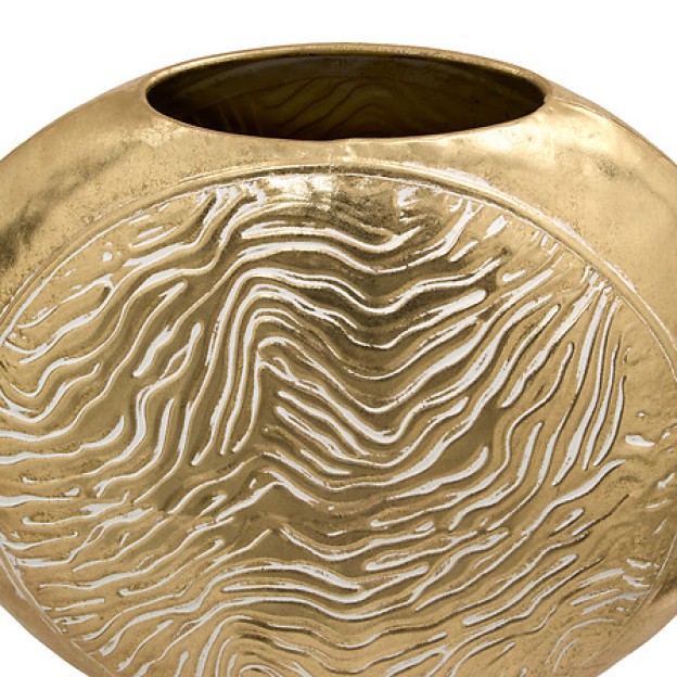 Vază Onara înaltă 31,5 cm metal auriu
