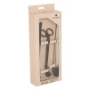Set de întreținere pentru lumânări, 4 piese, metal