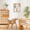 Картина в раме Cléo 58 x 78 см с эффектом алюминия
