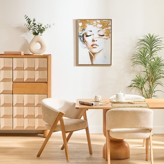 Картина в раме Cléo 58 x 78 см с эффектом алюминия