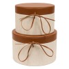 Set de 2 cutii decorative Whisky PU