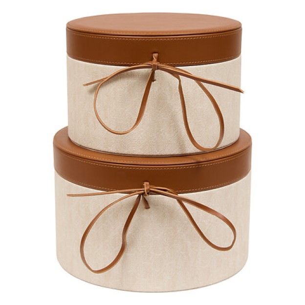 Set de 2 cutii decorative Whisky PU