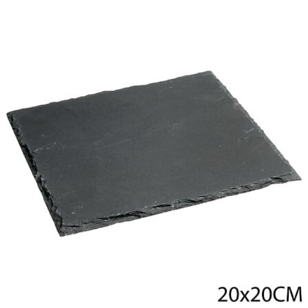 Platou ARDOISE 20x20