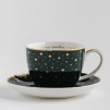 Ceasca cu farfurie EMERALDIS
